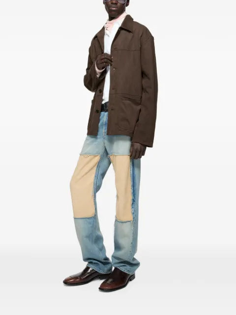 Acne Studios faux suede overshirt