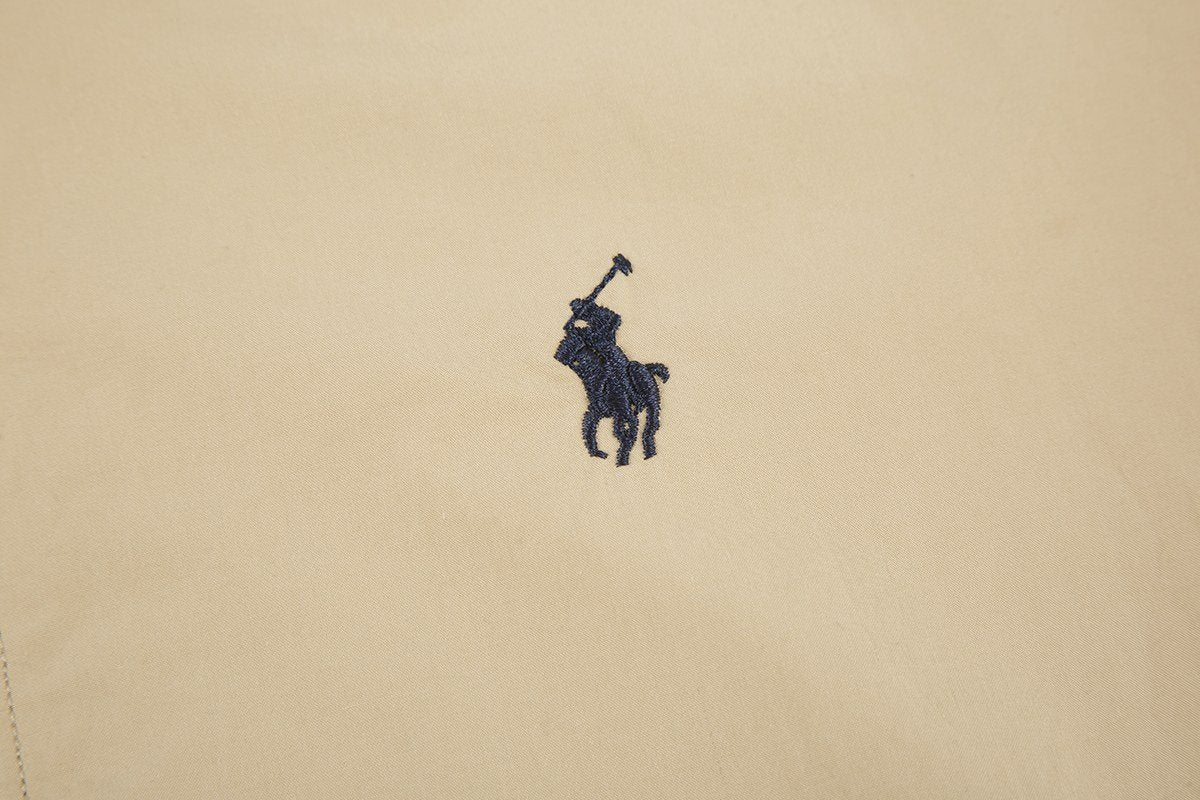 Ralph Lauren Cotton Zip-Front Coach Jacket